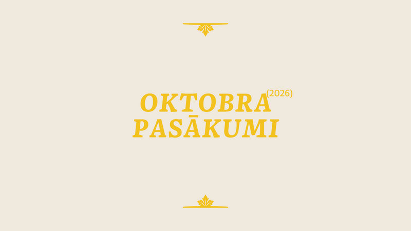 Oktobra kultūras notikumi Lūznavas muižā