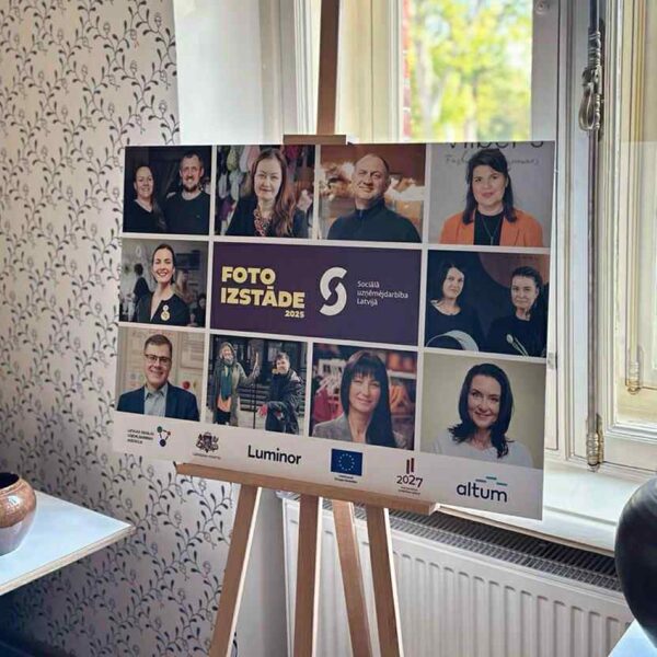 Fotoizstāde "Sociālā uzņēmējdarbība Latvijā 2025"