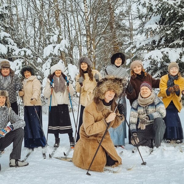 Quadrille dance group "Lūznovys kadriļs" in winter 17/01/2026