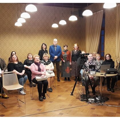 ARNO JUNDZE. Literary talks in Luznava Manor 19/03/2023