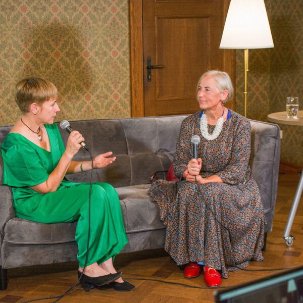 LAIMA KOTA. Literary talks in Luznava Manor 15/09/2024