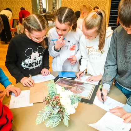 Interactive detective game with the author of children`s books LUĪZI PASTORI 18/10/2019