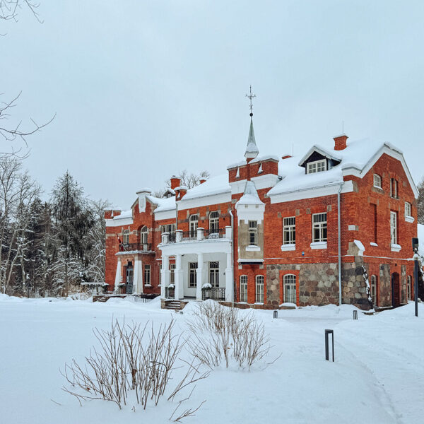 Winter in Luznava Manor Park 11/02/2026