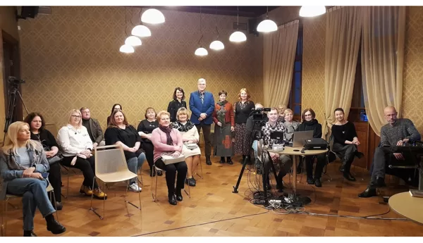 ARNO JUNDZE. Literārās sarunas Lūznavas muižā 19/03/2023