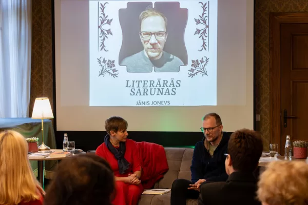 JĀNIS JOŅEVS. Literārās sarunas Lūznavas muižā 28/09/2025
