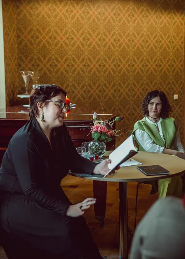IVETA RATINĪKA. Literārās sarunas Lūznavas muižā 07/04/2019