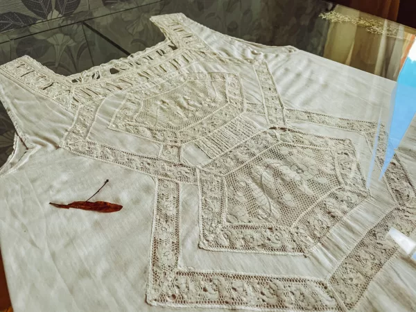 Luznava Manor lady`s lingerie shirt. Art Nouveau