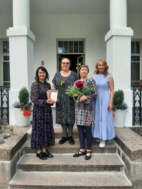 Literary talks in Luznava Manor. NORA IKSTENA 06/06/2021