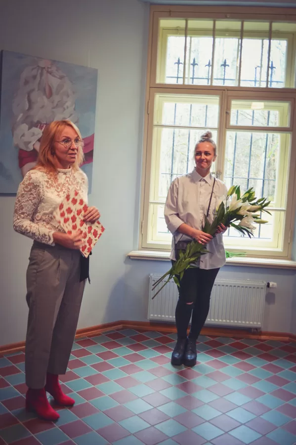 OPENING OF EXHIBITION "BURVĪBAS" BY LĪGA GRĀVELE 28/10/2017