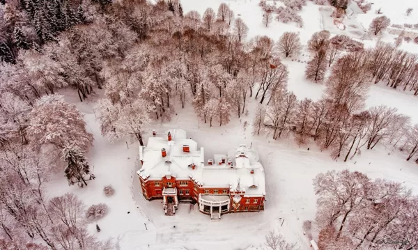 WINTER TIME IN LUZNAVA MANOR. DECEMBER 2016