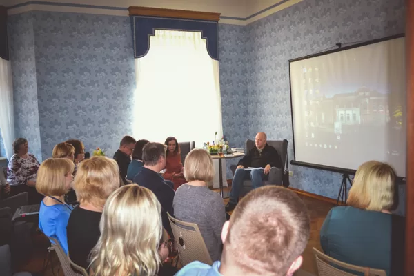 Talks and stories HANNESS KORJUSS 15/04/2018