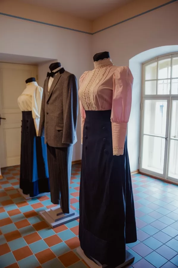 Art Nouveau costume collection. Exhibition