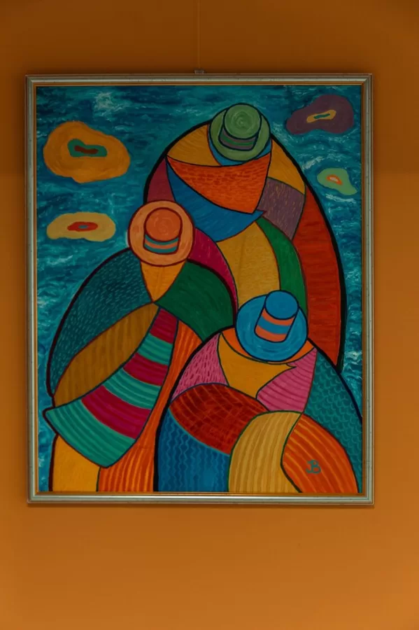 Jonas Butkevičus. Exhibition KVĒLOJOŠĀS KRĀSAS