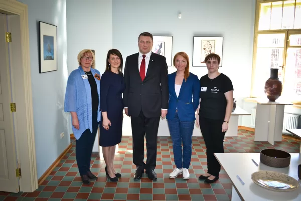 President of Latvia at Luznava manor. 04/05/2017