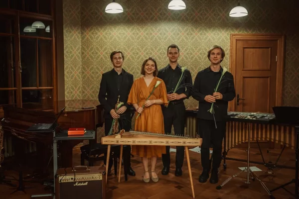 TRIO TRESENSUS and poet RIHARDS OŠENIEKS 31/10/2020