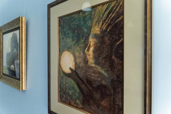 ČIURLIONIS IN EMBROIDERIES. Opening of the exhibition by Audrone Zupkiene 27/04/2025
